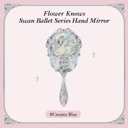 Swan & Mermaid Handheld Mirror