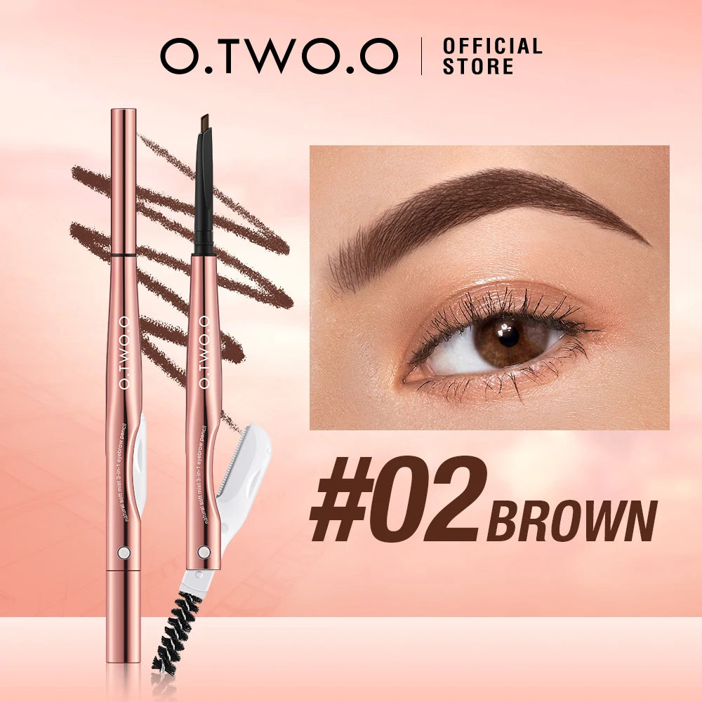O.TWO.O 3-in-1 Eyebrow Pencil