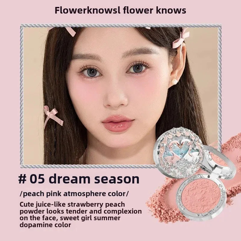 Swan Ballet Velvet Blush Set