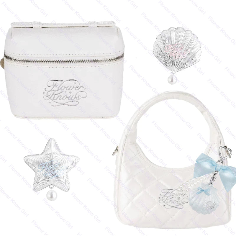 Flower Knows Shell's Jewel Limited Edition – Handbag, Cosmetic Bag & Fridge Magnets