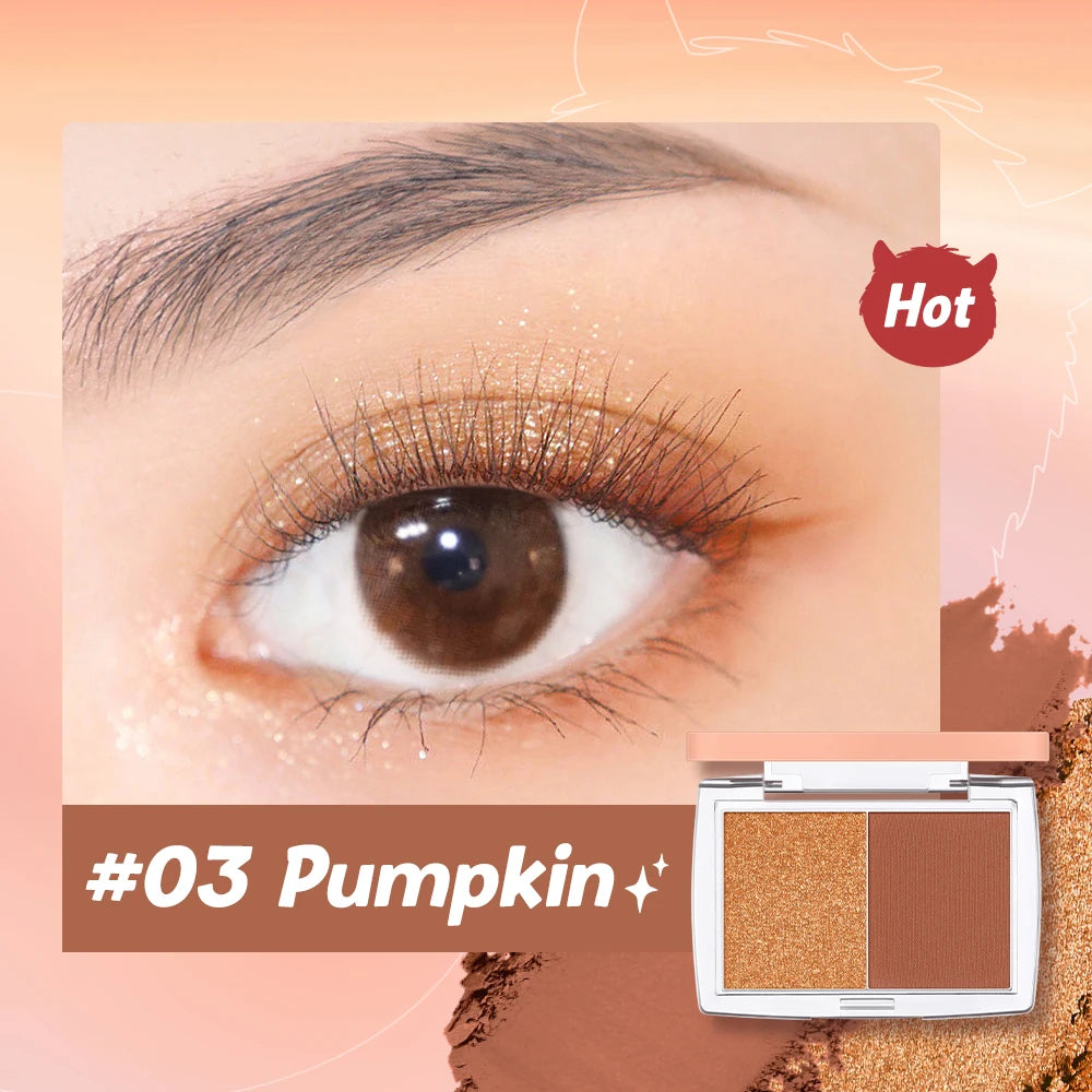 2-Color Eyeshadow Palette