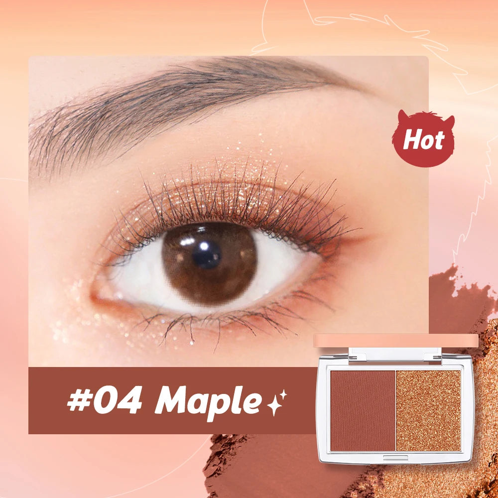 2-Color Eyeshadow Palette