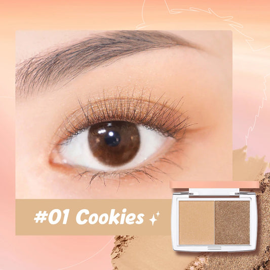 2-Color Eyeshadow Palette