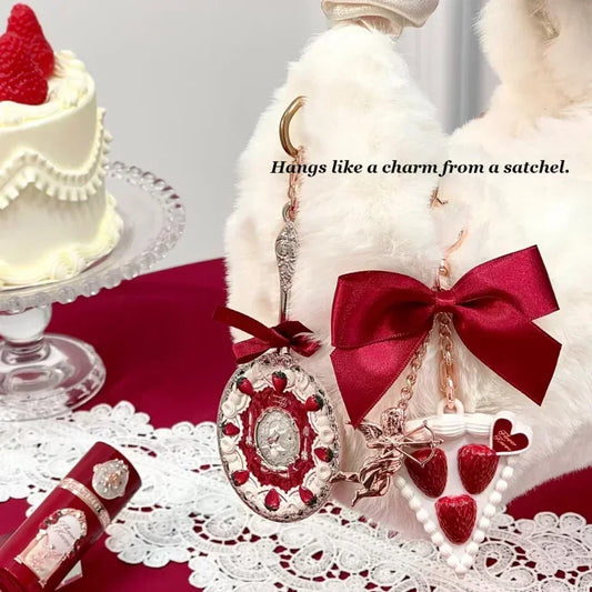 Strawberry Cupid Solid Perfume Pendant – Unisex Scent