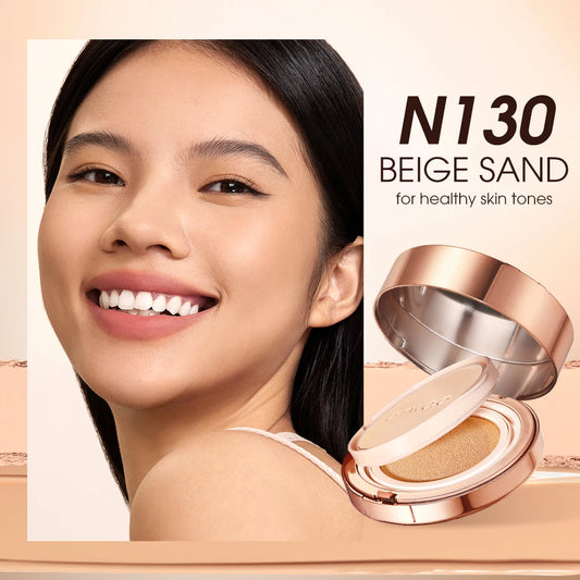 O.TWO.O 2-in-1 Air Cushion BB Cream – High Coverage, Oil-Control, Setting Powder